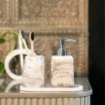 Soap Dispenser Brush holder Trinket try (Round) AK-012 (Copy)