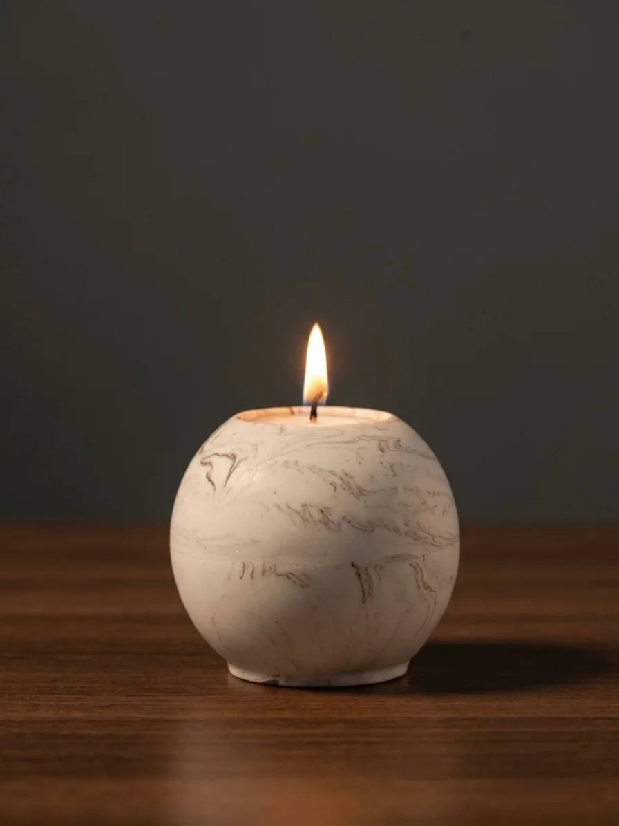Ball Shaped Candle Ball Shaped Candle - Image 1