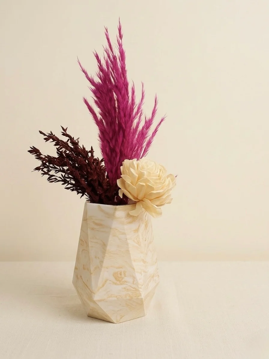 Blush Glass vase 017 (1) Blush Glass Vase 017 - Image 1