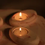 Pebble Candle 003